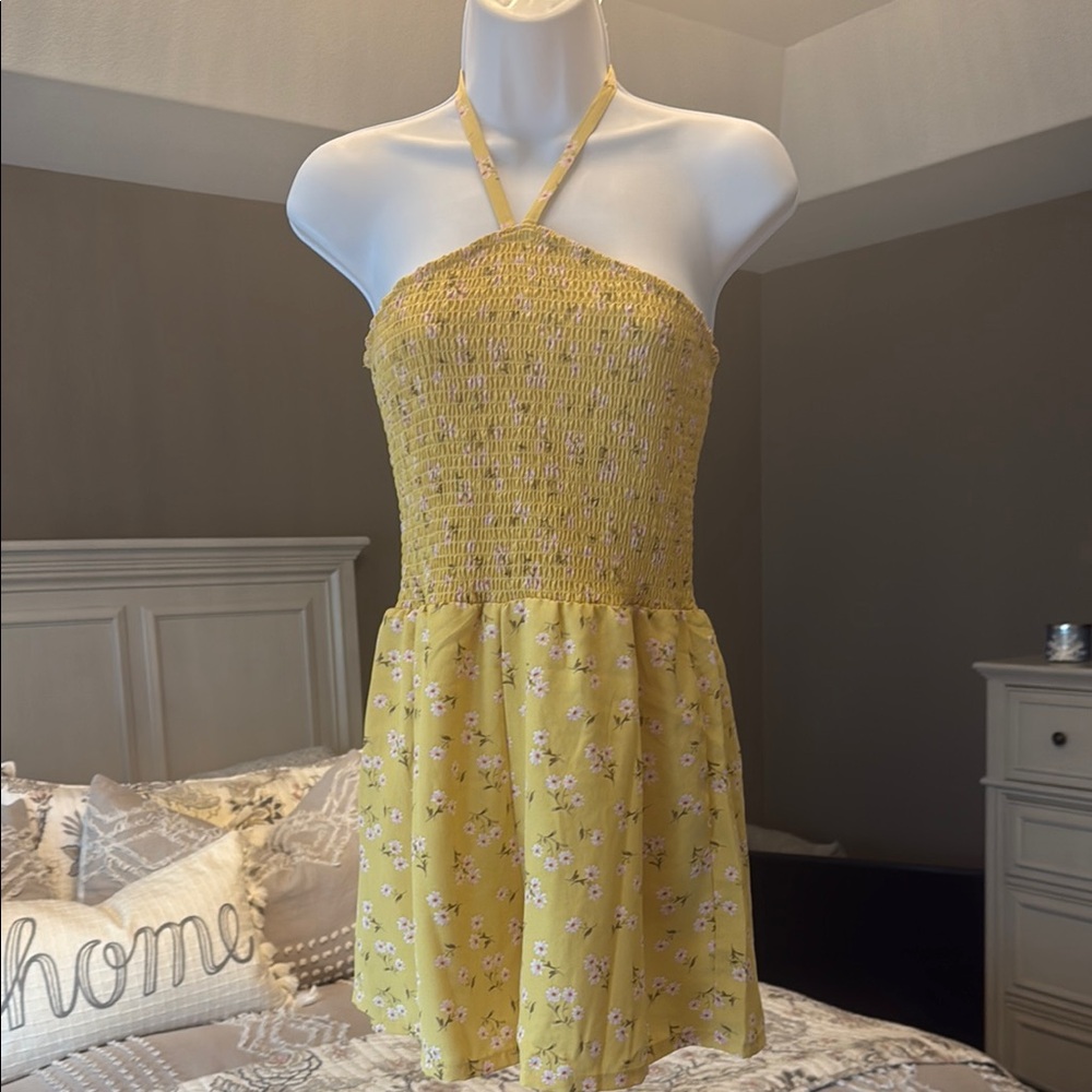 Lily Rose Yellow Floral Romper from Kohl’s